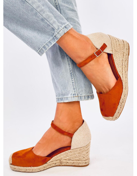 Espadryle na koturnie PLATTEN