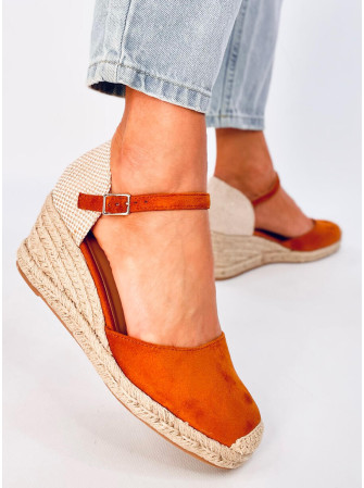 Espadryle na koturnie PLATTEN