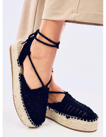 Espadryle damskie sznurkowe YAWEH