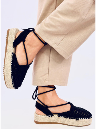 Espadryle damskie sznurkowe YAWEH