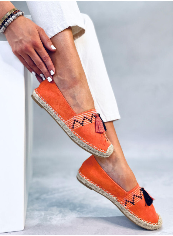 Espadryle boho z frędzlem BIRNA