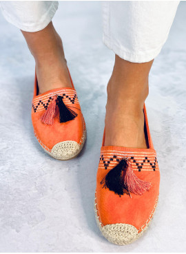 Espadryle boho z frędzlem BIRNA