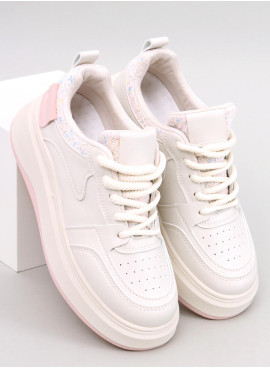 Sneakersy damskie pastelowe MOTIMES BEIGE