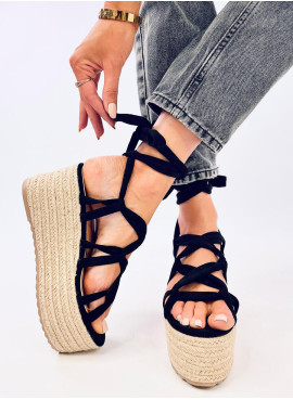 Espadryle na platformie MANON