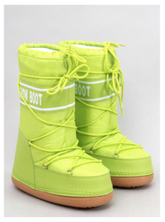 Snow boots wysokie TANGE FLU YELLOW