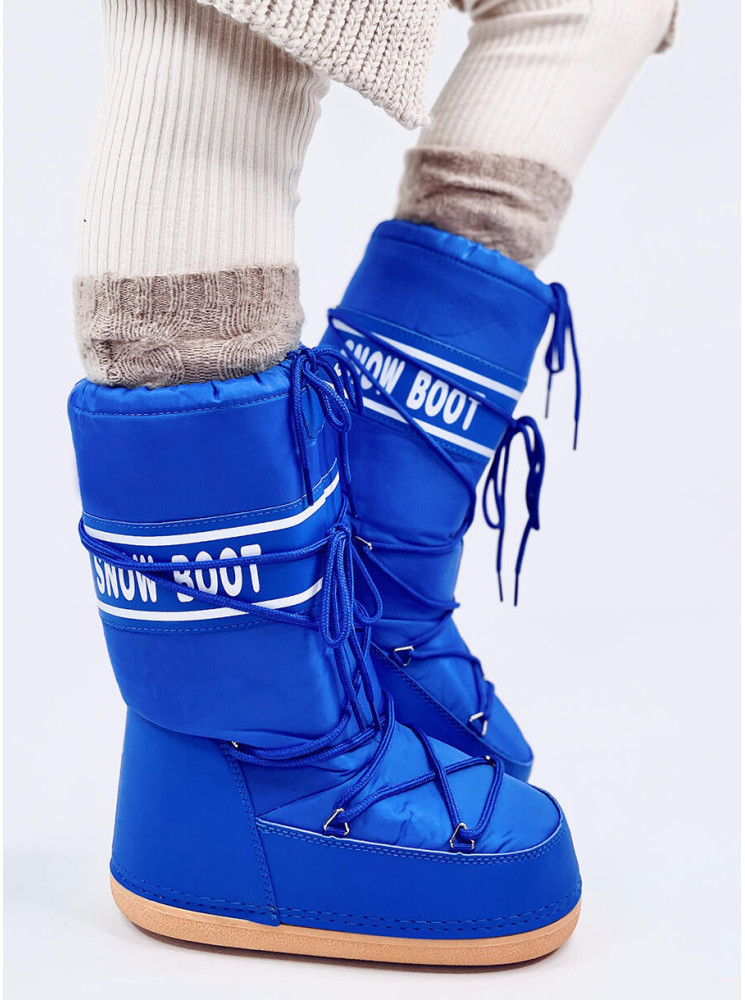 Snow boots wysokie TANGE BLUE