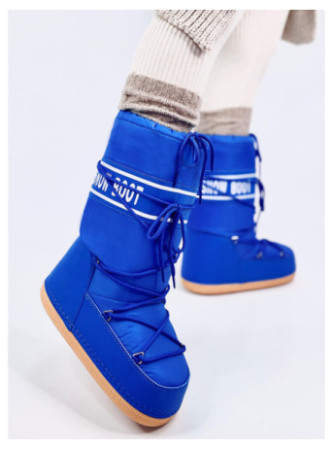 Snow boots wysokie TANGE BLUE