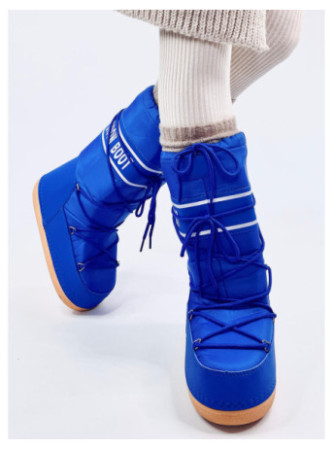 Snow boots wysokie TANGE BLUE