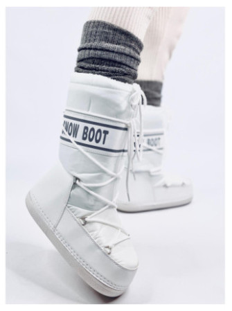 Snow boots wysokie TANGE WHITE